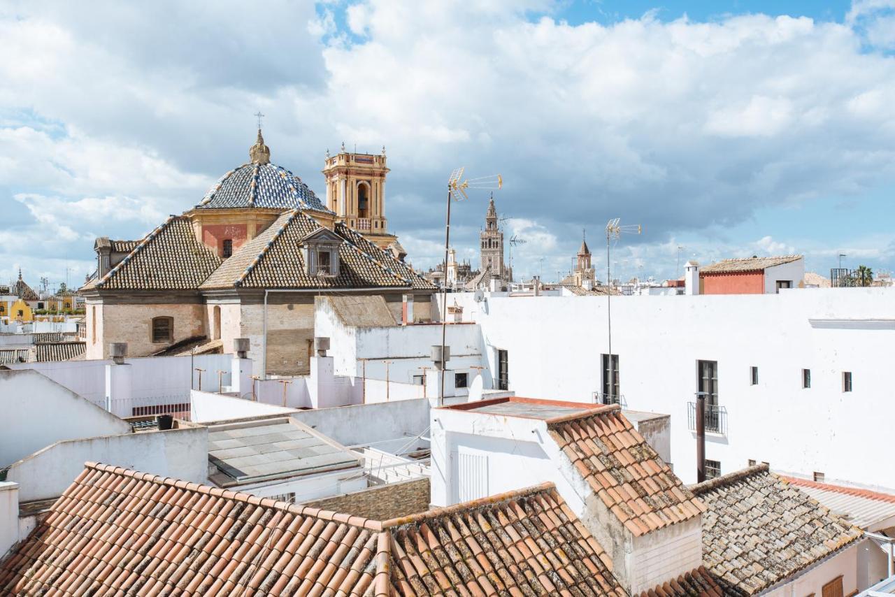 El Apartamento Del Reloj De Sol Siviglia Esterno foto