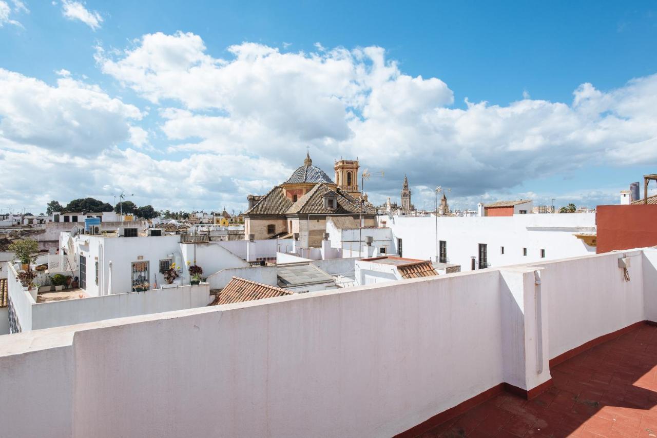 El Apartamento Del Reloj De Sol Siviglia Esterno foto